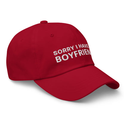 SORRY I HAVE A BOYFRIEND Cap