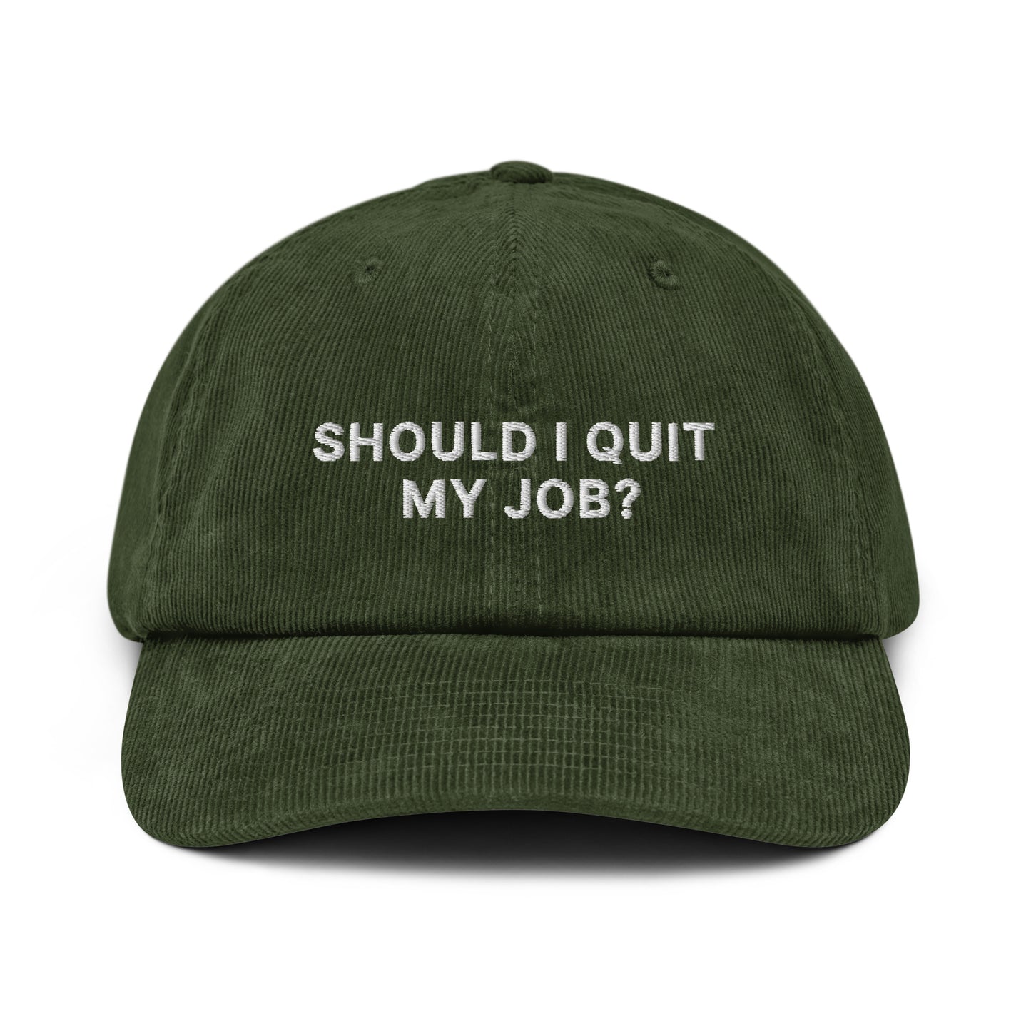 SHOULD I QUIT MY JOB? Cord-Cap